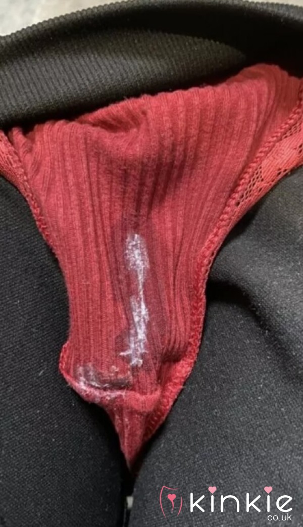 Used Red Thong