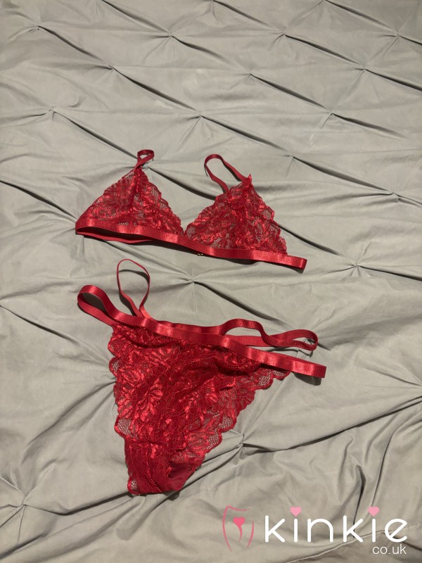 Well Worn Red Lingerie…