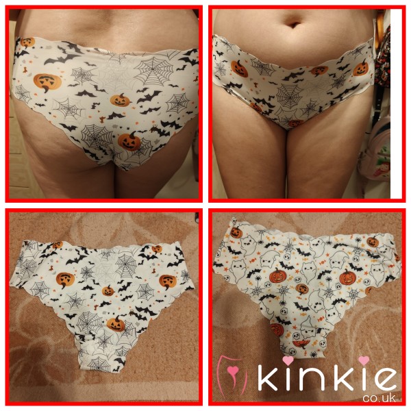 White Halloween Knickers