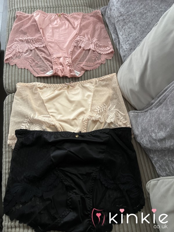 Worn Satin Panties 24h Wear Pics Included